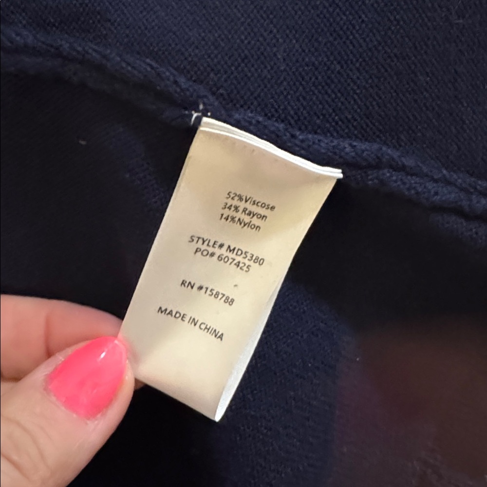 MABLE Jolene Ruffle Trim Knit Dress NWT - Picture 8 of 8